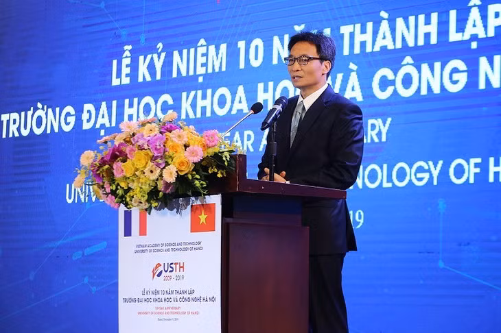 L’Université des sciences et des technologies de Hanoi fête ses 10 ans ảnh 1 L’Université des sciences et des technologies de Hanoi fête ses 10 ans ảnh 1