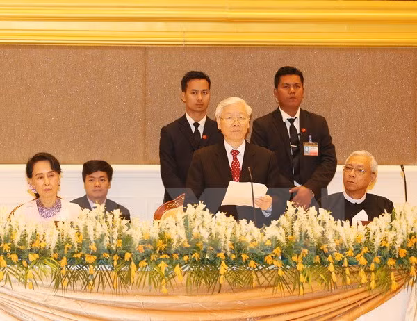 Déclaration commune Vietnam-Myanmar ảnh 1