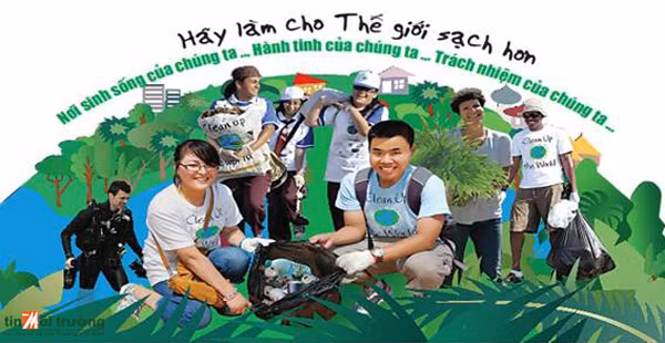 La campagne "Pour un monde plus propre" 2017 sera organisée à Hoa Binh ảnh 1 La campagne "Pour un monde plus propre" 2017 sera organisée à Hoa Binh ảnh 1