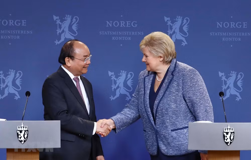 Déclaration commune Vietnam-Norvège ảnh 1