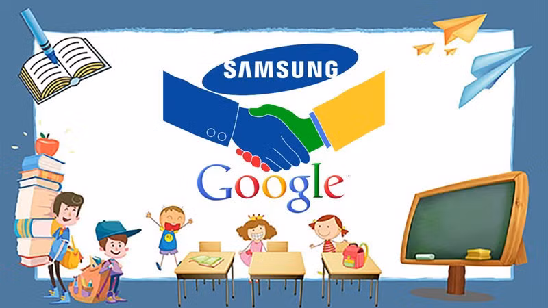 Samsung coopère avec Google pour accélérer la transformation numérique dans l’éducation ảnh 1