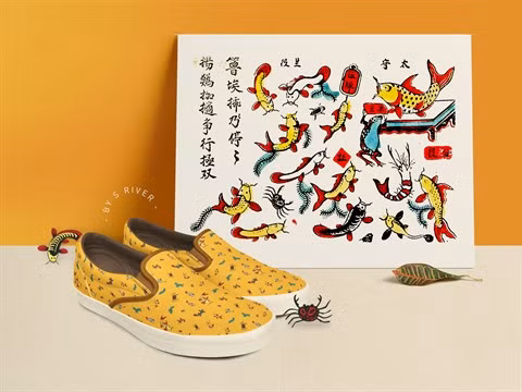 S-River présente son exposition sur les estampes populaires de Hàng Trông ảnh 3