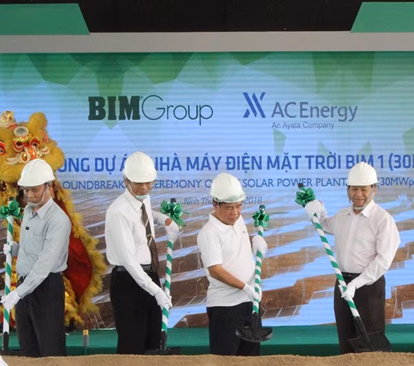 Mise en chantier de la première centrale photovoltaïque à Ninh Thuan ảnh 1 Mise en chantier de la première centrale photovoltaïque à Ninh Thuan ảnh 1