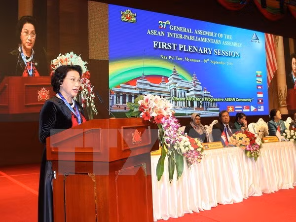 La présidente de l’AN salue les apports de la diaspora vietnamienne aux relations VN-Myanmar ảnh 1