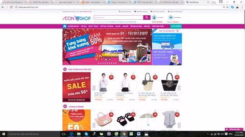 Lancement du site internet d’Aeon Vietnam ảnh 1