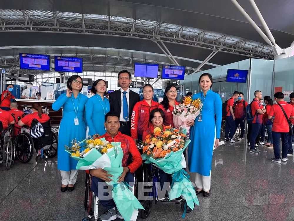 ASEAN Para Games 11: Vietnam Airlines aux côtés de la délégation vietnamienne ảnh 1