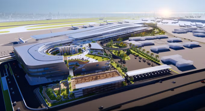 Le plan architectural du terminal T3 de l’aéroport de Tân Son Nhât est inspiré de l'ao dai ảnh 2