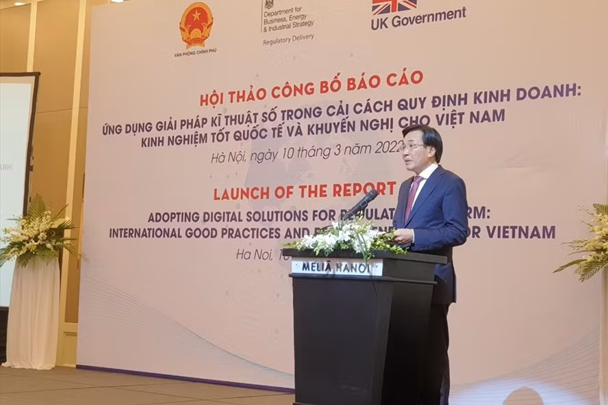 L'application de solutions numériques dans la réforme de la réglementation des affaires au Vietnam ảnh 1