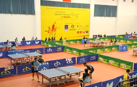 De nombreuses nouveautés au championnat national de tennis de table ảnh 1