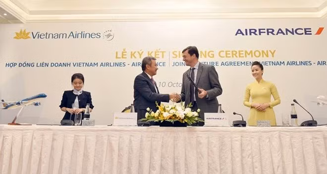 Vietnam Airlines et Air France signent une co-entreprise ảnh 1