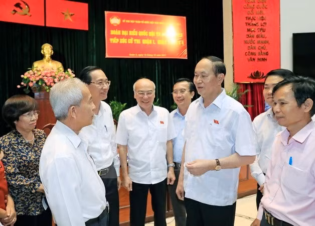 Le président Tran Dai Quang affirme la poursuite des efforts de lutte contre la corruption ảnh 1