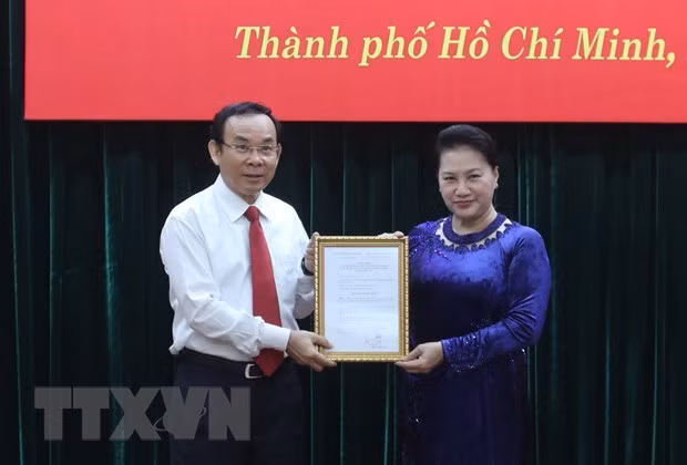Nguyên Van Nên nommé au candidat de secrétaire du Comité du Parti de HCM-Ville ảnh 1