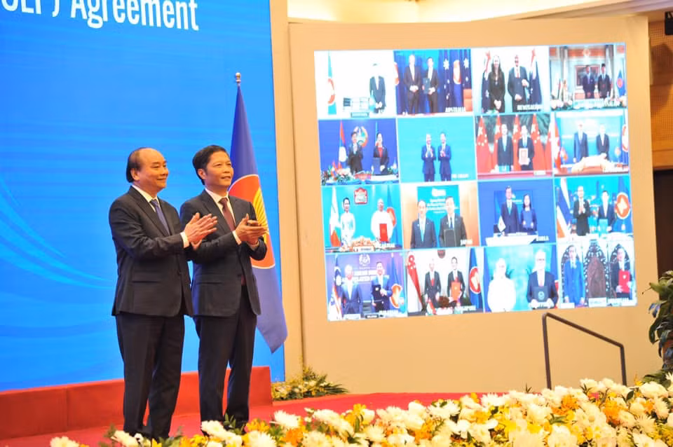 ASEAN 2020 : déclaration commmune des dirigeants sur le RCEP ảnh 1