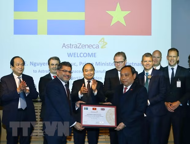 Activités du Premier ministre en Suède ảnh 1