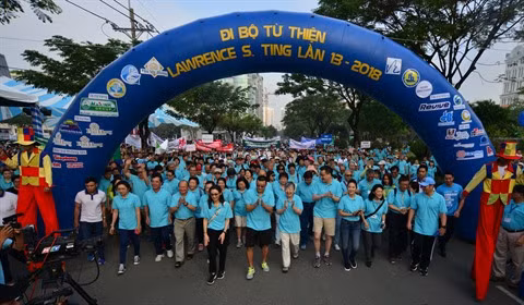 Marche philanthropique Lawrence S.Ting à Hô Chi Minh-Ville ảnh 1 Marche philanthropique Lawrence S.Ting à Hô Chi Minh-Ville ảnh 1
