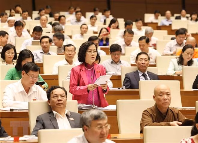 L’Assemblée nationale discute de questions budgétaires ảnh 1 L’Assemblée nationale discute de questions budgétaires ảnh 1