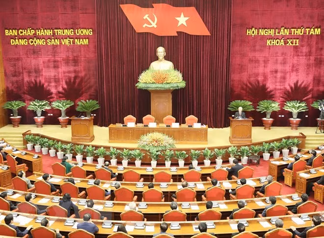 Clôture du 8e Plénum du Comité central du PCV du 12e mandat ảnh 1