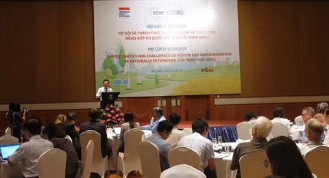 Pré-COP24: les préparatifs du Vietnam au centre d’un colloque à Hanoï ảnh 3