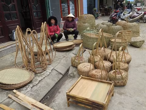Pac Ma conserve son art de la vannerie ảnh 1