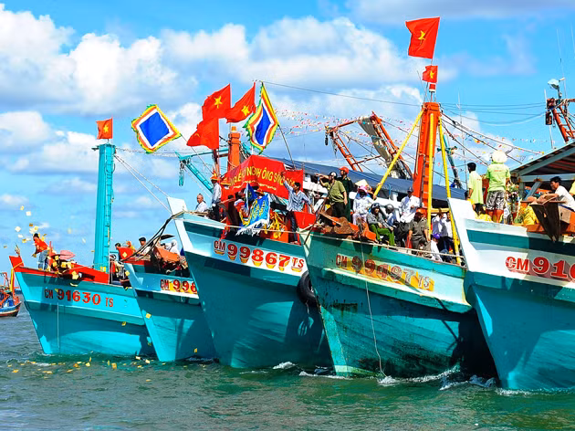 La fête Nghinh Ông – Cân Gio 2017 fait le plein de nouveautés ảnh 1 La fête Nghinh Ông – Cân Gio 2017 fait le plein de nouveautés ảnh 1
