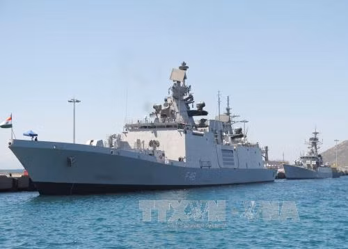 Deux navire de la Marine indienne à Hai Phong ảnh 1 Deux navire de la Marine indienne à Hai Phong ảnh 1