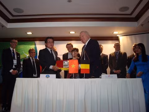  La Belgique soutient la désalinisation des champs du delta du Mékong ảnh 1