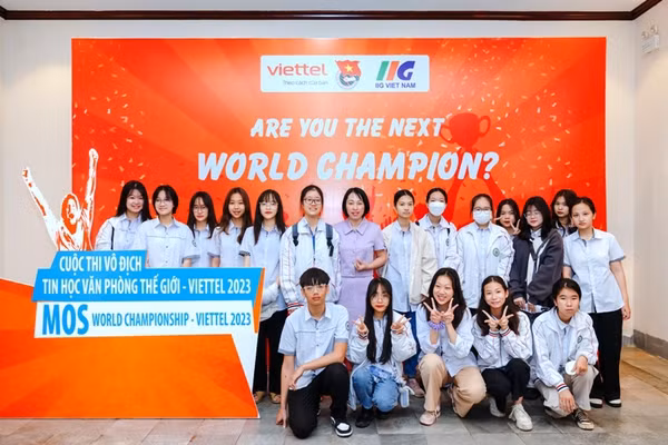 Ouverture du Championnat du monde Microsoft Office Specialist - Viettel 2023 ảnh 1