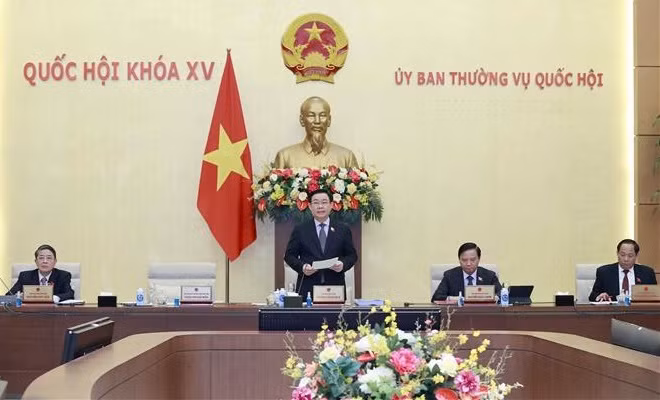 Ouverture de la réunion thématique sur l’élaboration des lois du Comité permanent de l’AN ảnh 1