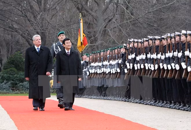 Entretien Truong Tan Sang – Joachim Gauck ảnh 1