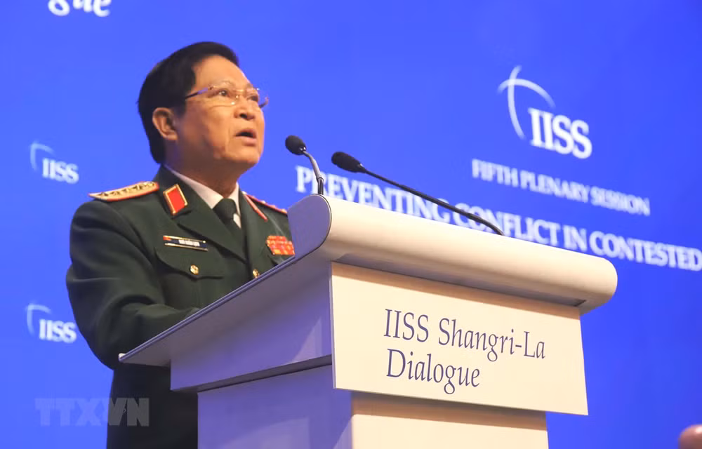 Dialogue Shangri-La 2019: le Vietnam persiste dans le règlement pacifique des différends ảnh 1