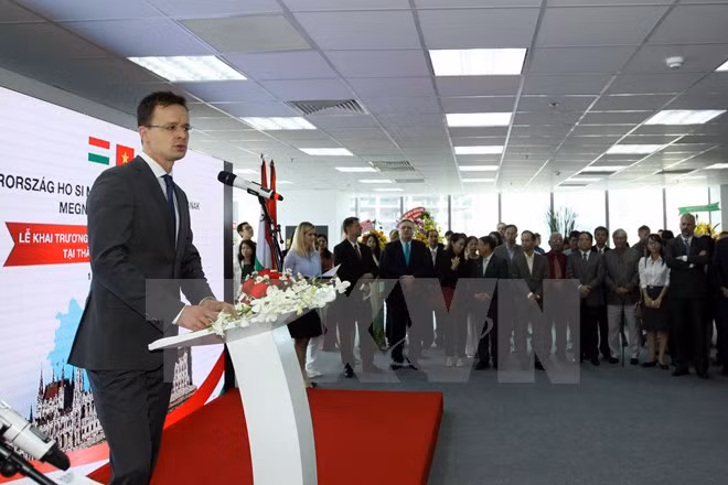Inauguration du consulat général de Hongrie à Ho Chi Minh-Ville ảnh 1
