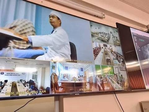 L'hôpital Tu Du inaugure son système de télémédecine ảnh 1