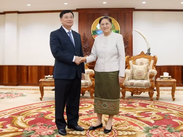 Vietnam et Laos approfondissent leur coopération législative ảnh 2