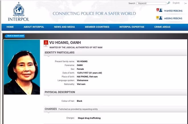 Recherche active de la cheffe d’un réseau de trafic de drogue ảnh 1
