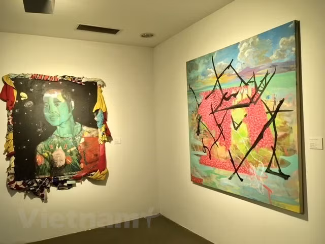 Exposition artistique Vietnam-République de Corée ảnh 1 Exposition artistique Vietnam-République de Corée ảnh 1