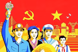 Concours de composition de panneaux d’affichage mobile en l’honneur du congrès du Parti des échelons ảnh 1