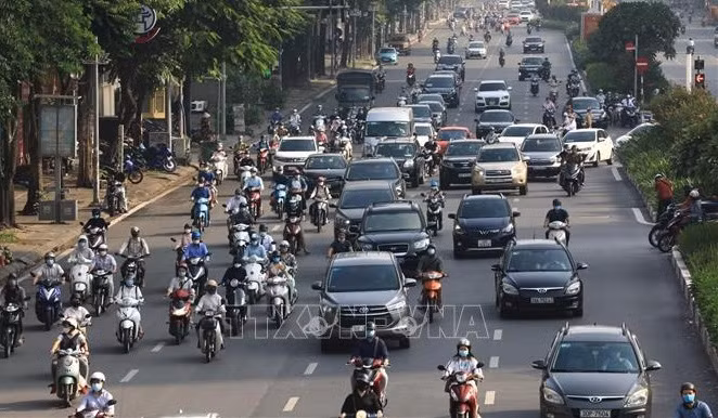 Hommage aux victimes des accidents de la route à Hanoi ảnh 1