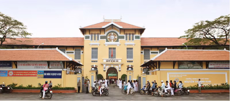 A la découverte d’une école centenaire à Ho Chi Minh-Ville ảnh 1