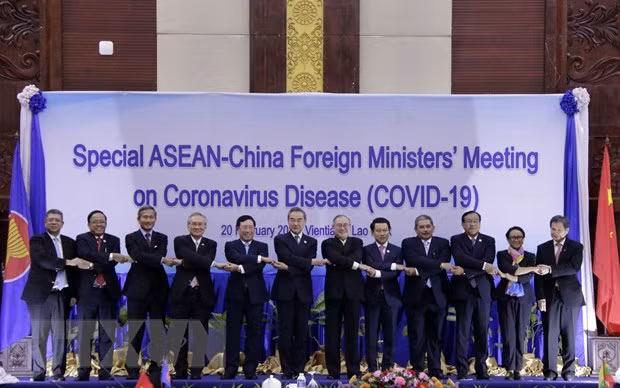 Déclaration à la presse du président du Conseil de coordination de l'ASEAN ảnh 1