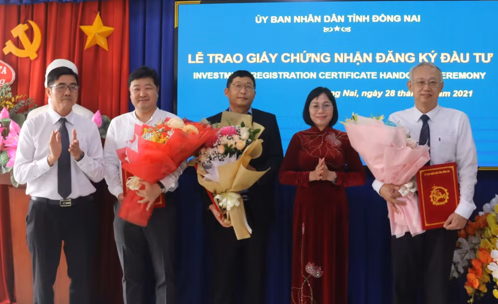 Dong Nai : Plusieurs projets d’IDE autorisés à ajuster leur investissement initial ảnh 1 Dong Nai : Plusieurs projets d’IDE autorisés à ajuster leur investissement initial ảnh 1