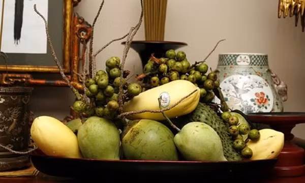 Le plateau aux cinq fruits du Têt ảnh 2