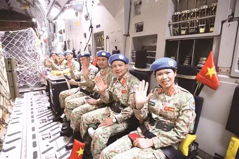 Casques bleus vietnamiens : mission accomplie malgré le COVID-19 ảnh 2