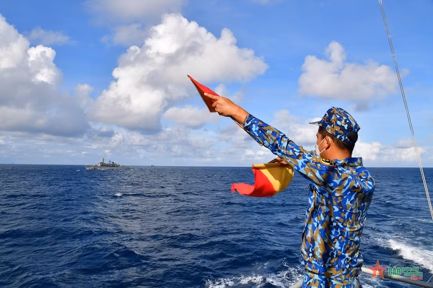 Patrouille maritime commune entre le Vietnam et la Thaïlande ảnh 2