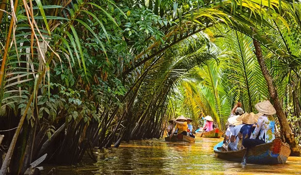 La connectivité réveille le charme touristique du delta du Mékong ảnh 1