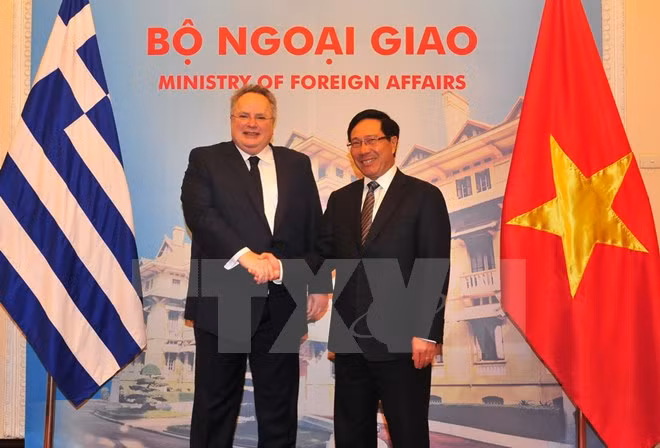 La Grèce souhaite renforcer la coopération multiforme avec le Vietnam ảnh 1