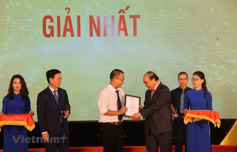 VietnamPlus continue d’arriver en tête aux Prix nationaux de l’information pour l'étranger 2018 ảnh 1 VietnamPlus continue d’arriver en tête aux Prix nationaux de l’information pour l'étranger 2018 ảnh 1