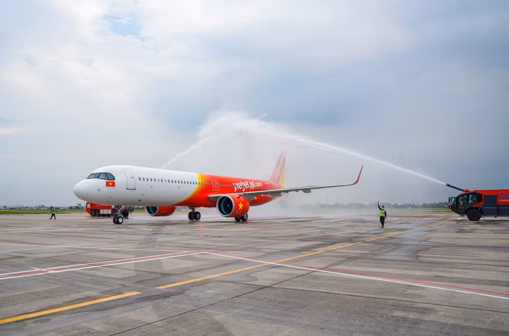 Vietjet vient d'accueillir son 101e avion ảnh 1