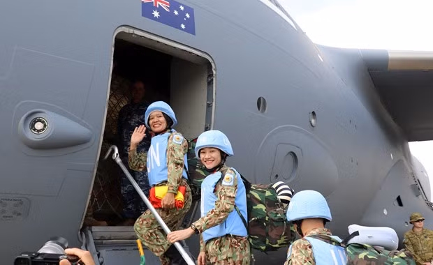Le Vietnam fait preuve d'une grande responsabilité dans les missions humanitaires internationales ảnh 3