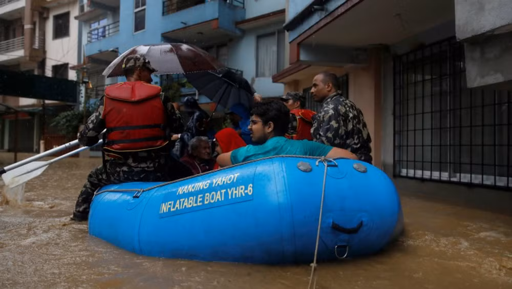 En Asie du Sud, des fortes inondations font de nombreuses victimes ảnh 1
