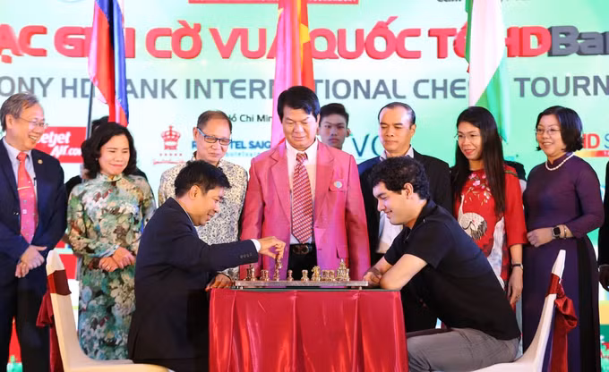 Ouverture du Tournoi international d’échecs HDBank 2019 ảnh 1